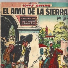 Tebeos: JERRY SPRING: EL AMO DE LA SIERRA, 1966, MOLINO.