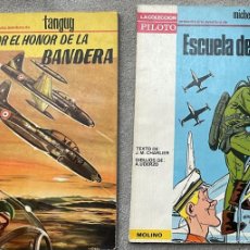 Tebeos: CHARLIER-UDERZO: ESCUELA DE AGUILAS -POR EL HONOR DE LA BANDERA, (1965) Nº 1 Y 2 TANGUY Y LAVERDURE