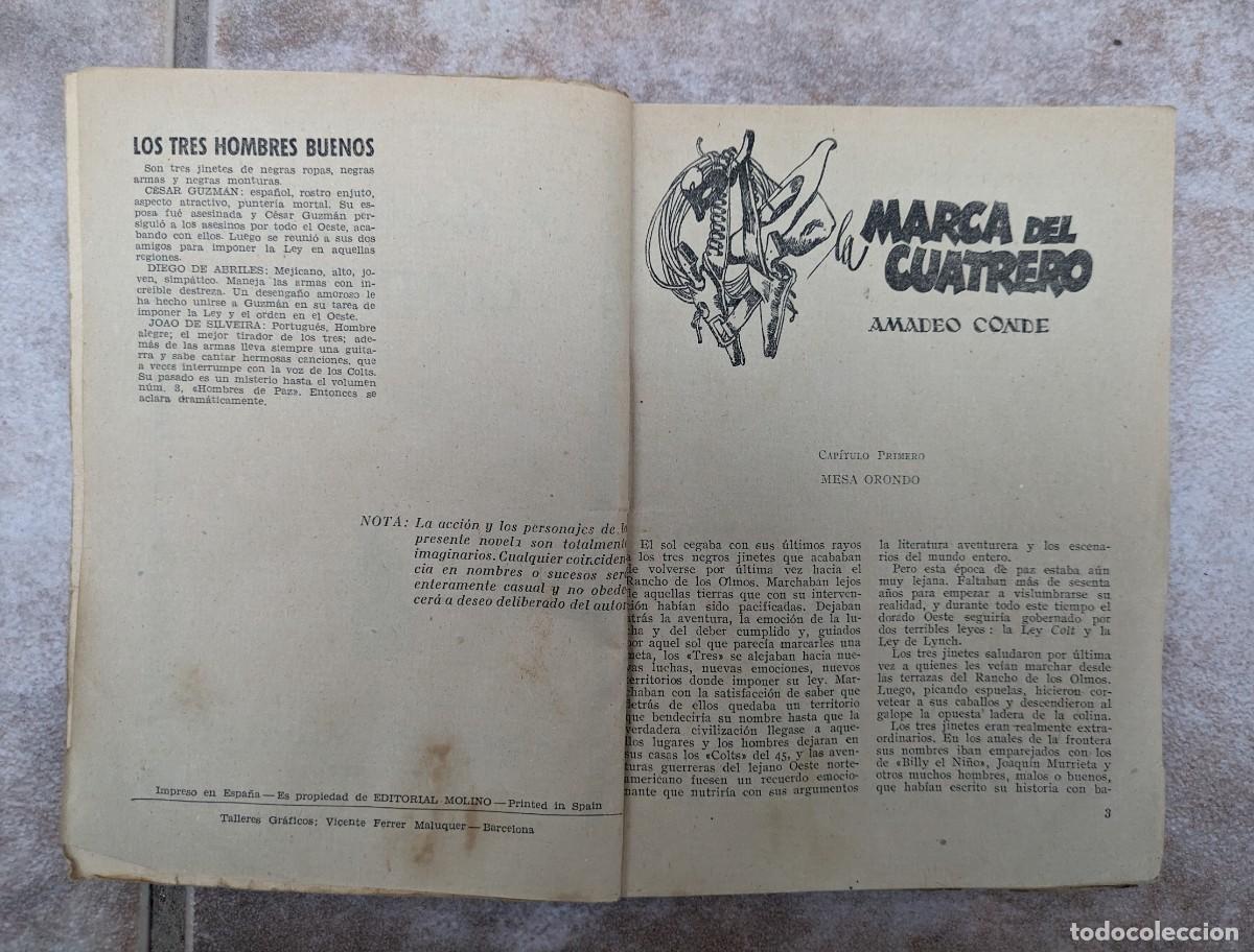Tebeos: 3 hombres buenos n&ordm; 5 La Marca del Cuatrero - Foto 2