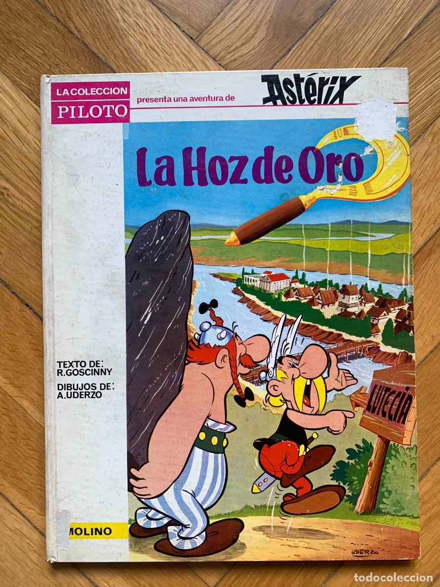 Tebeos: Ast&eacute;rix: La Hoz de Oro - Colecci&oacute;n Piloto 1966 - Foto 1