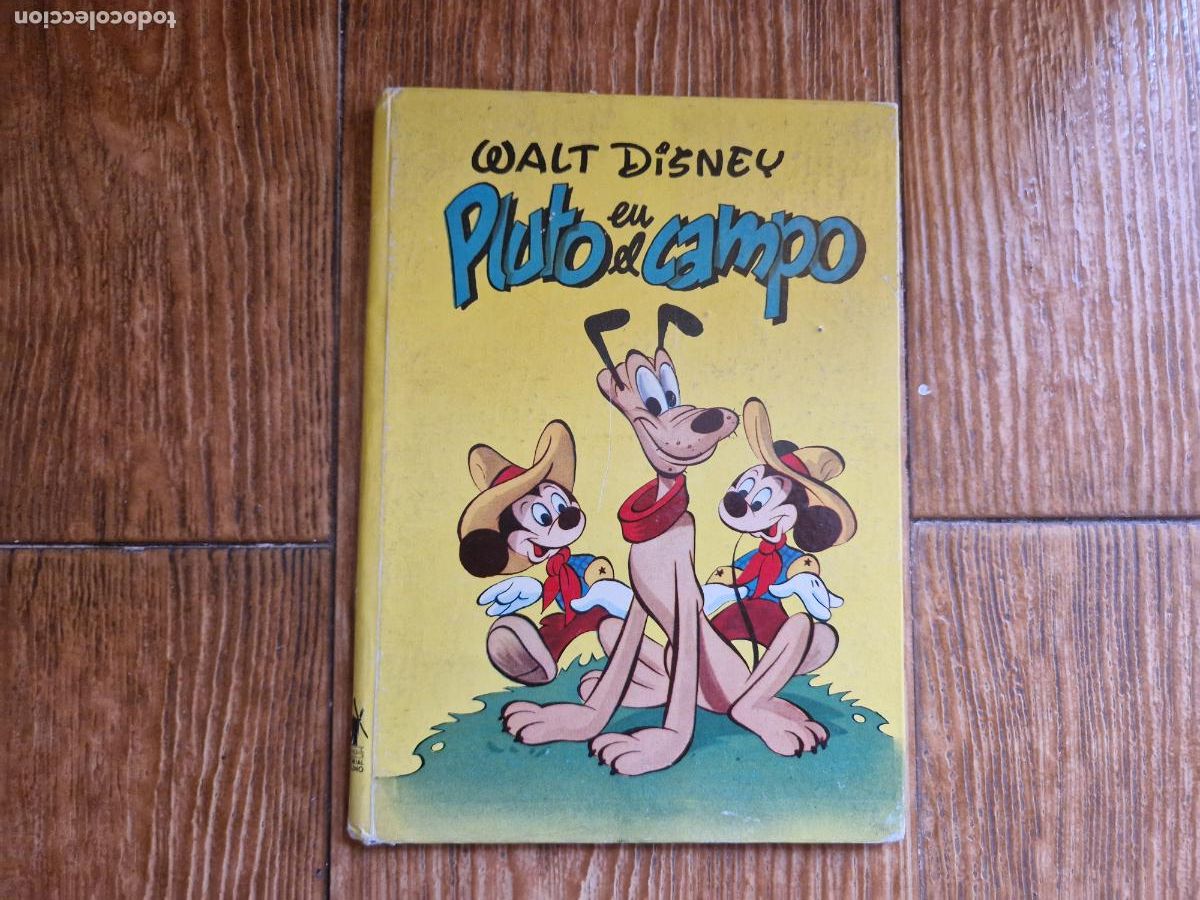 Tebeos: WALT DISNEY PLUTO EN EL CAMPO EDITORIAL MOLINO 1961 - Foto 1