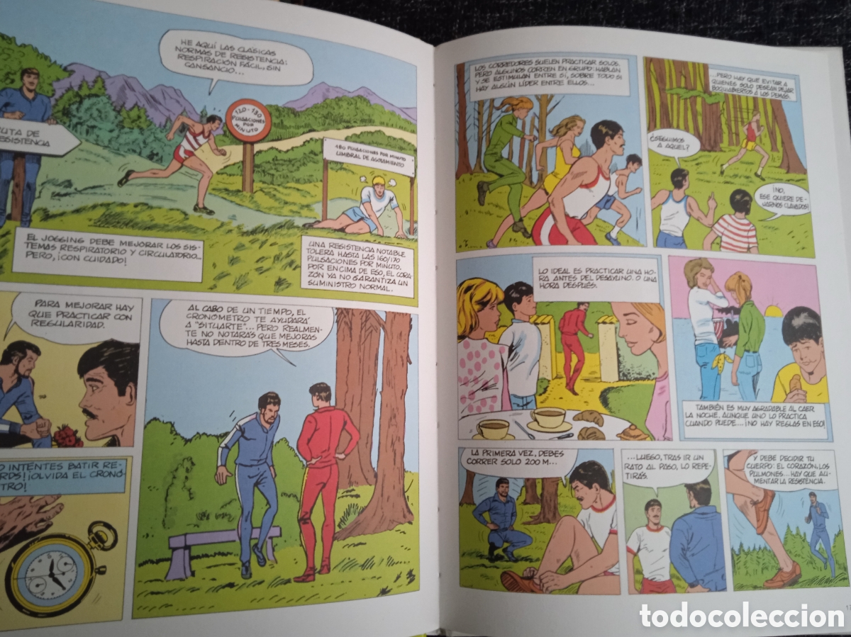 Tebeos: JOGGING - COLECCI&Oacute;N DE DEPORTES -ED. EDITORIAL MOLINO 1987 - EN COMIC - Foto 3