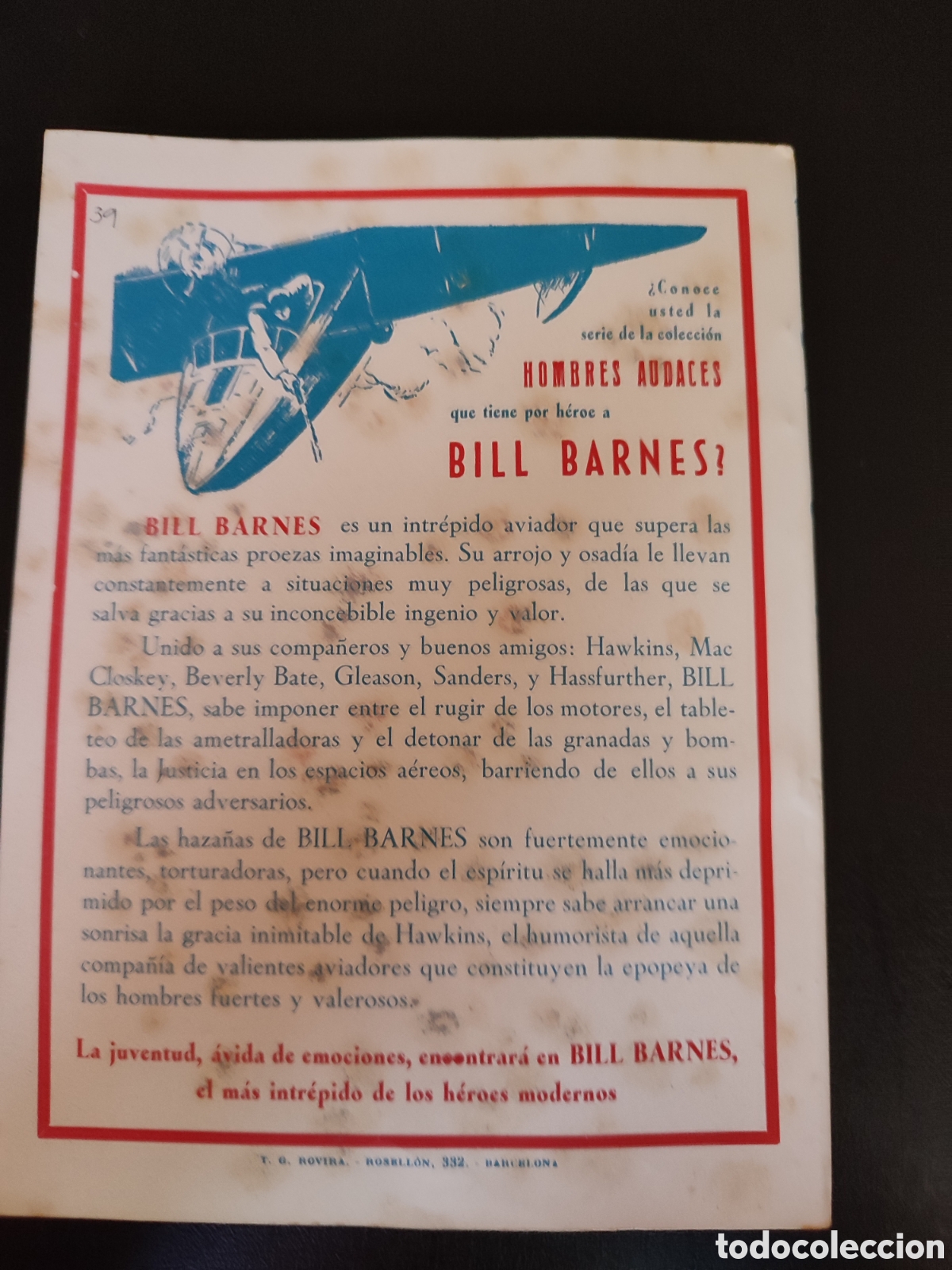 Tebeos: Colecci&oacute;n hombres audaces n&uacute;mero 152 - Foto 2
