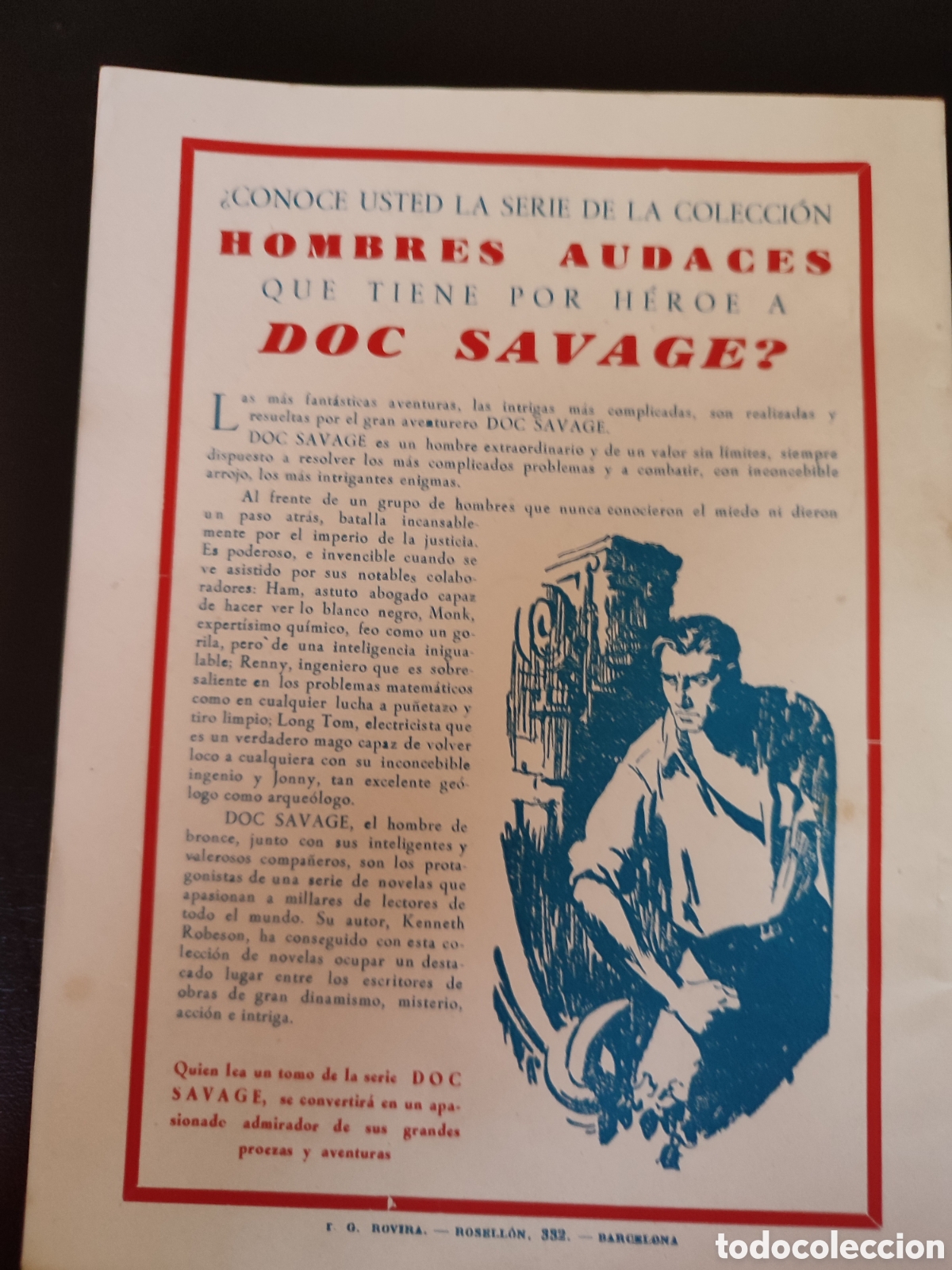 Tebeos: Colecci&oacute;n hombres audaces n&uacute;mero 148 - Foto 2