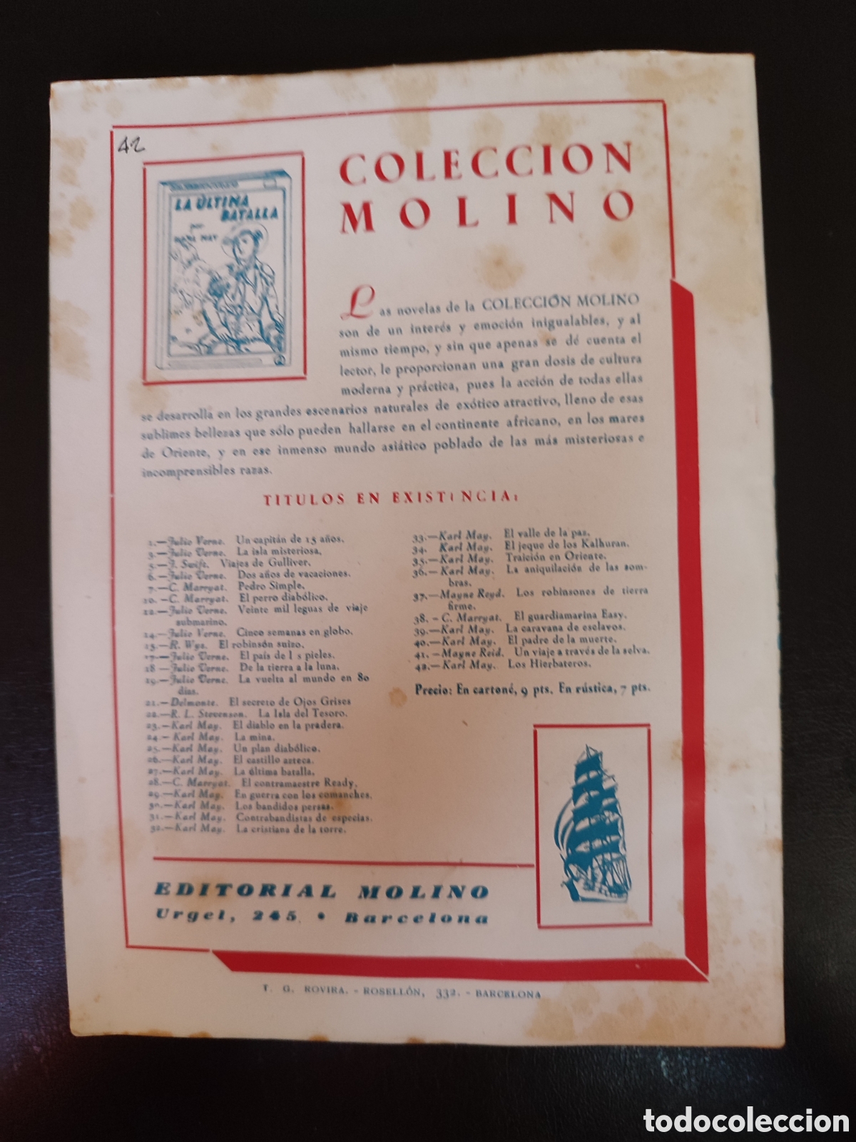 Tebeos: Colecci&oacute;n hombres audaces n&uacute;mero 164 - Foto 2