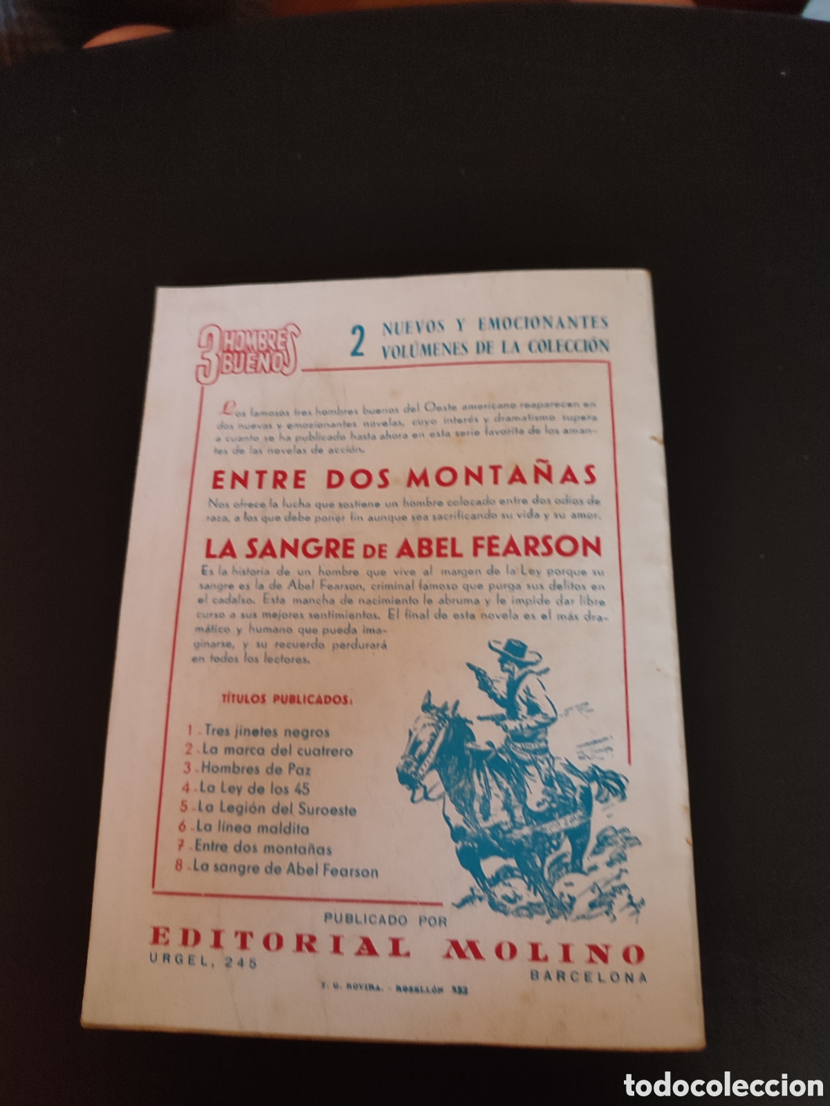 Tebeos: Colecci&oacute;n hombres audaces n&uacute;mero 78 - Foto 2