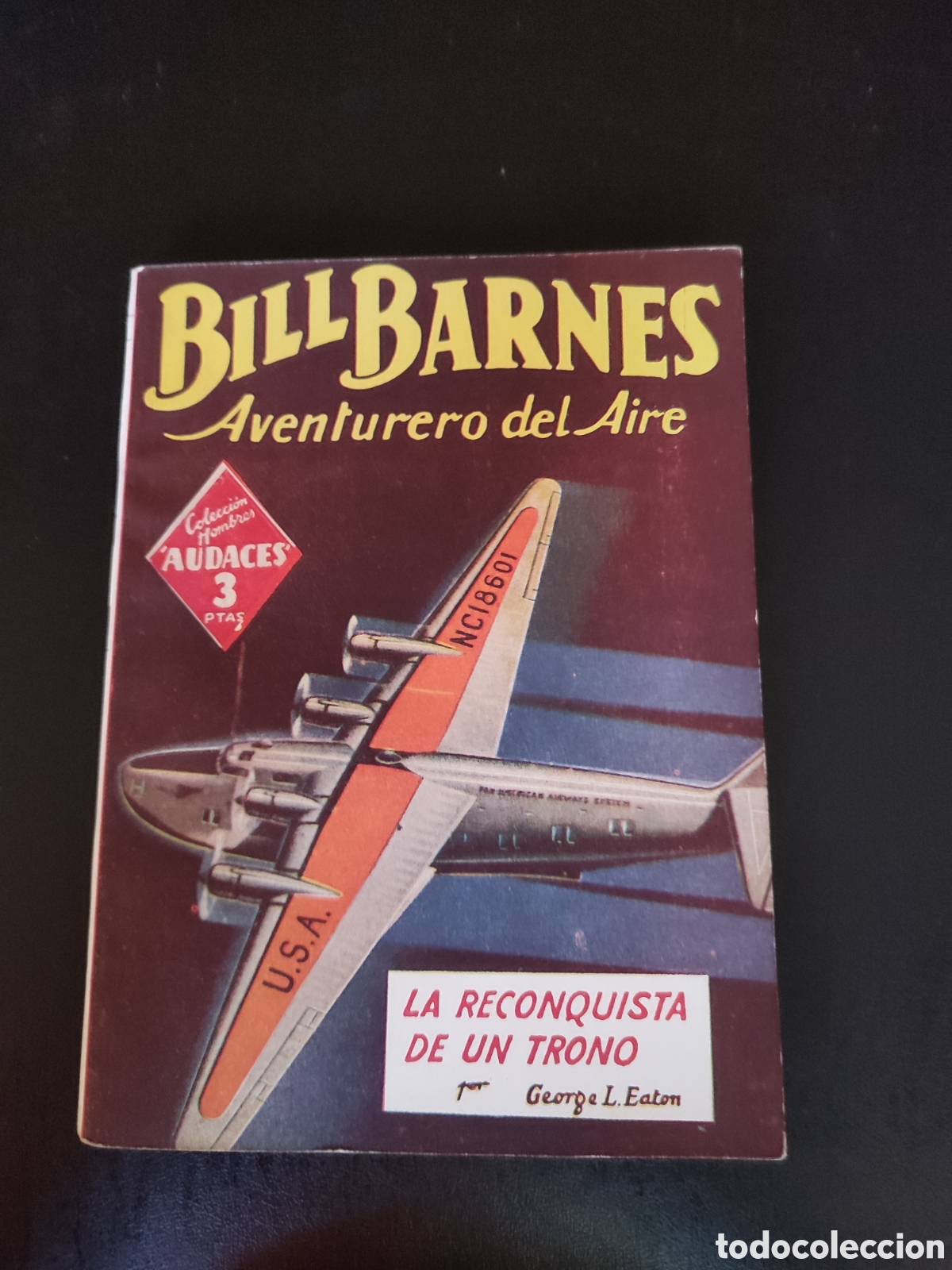 Tebeos: Colecci&oacute;n hombres audaces n&uacute;mero 186 - Foto 1