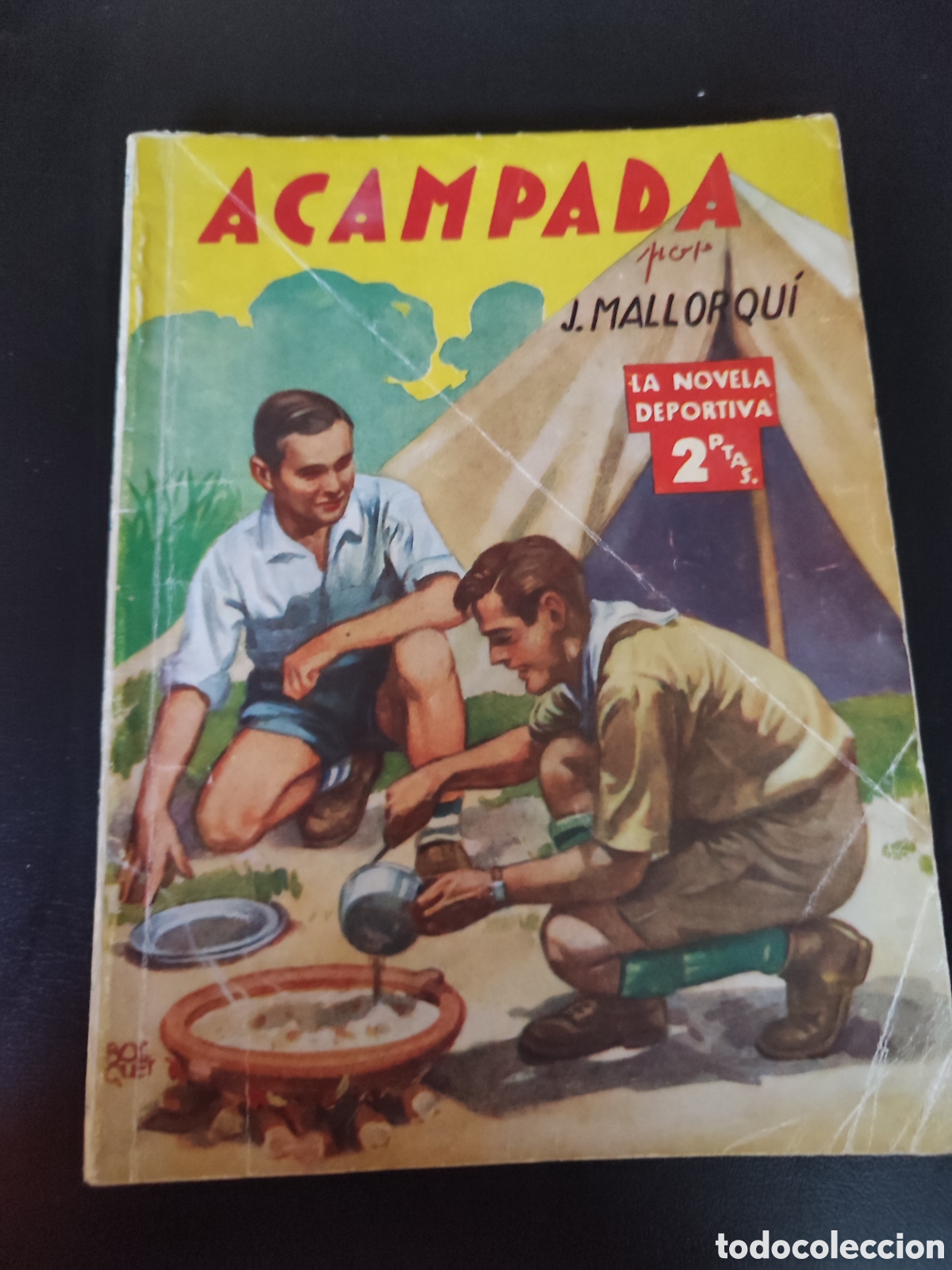 Tebeos: Acampada, novela deportiva,Malloqui - Foto 1