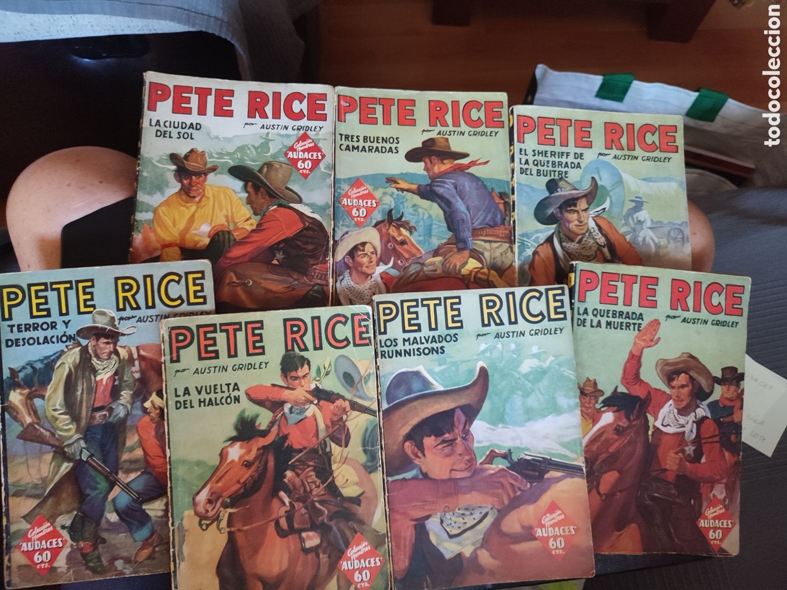 Tebeos: Hombres Audaces Pete Rice editadas en Espa&ntilde;a - Foto 1