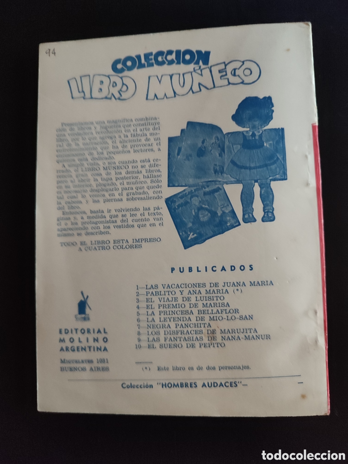 Tebeos: Hombres audaces ,la sombra n&uacute;mero 94 - Foto 2