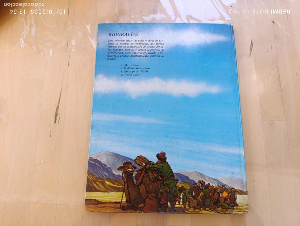 Tebeos: BIOGRAFIAS MARCO POLO 1978 - Foto 3