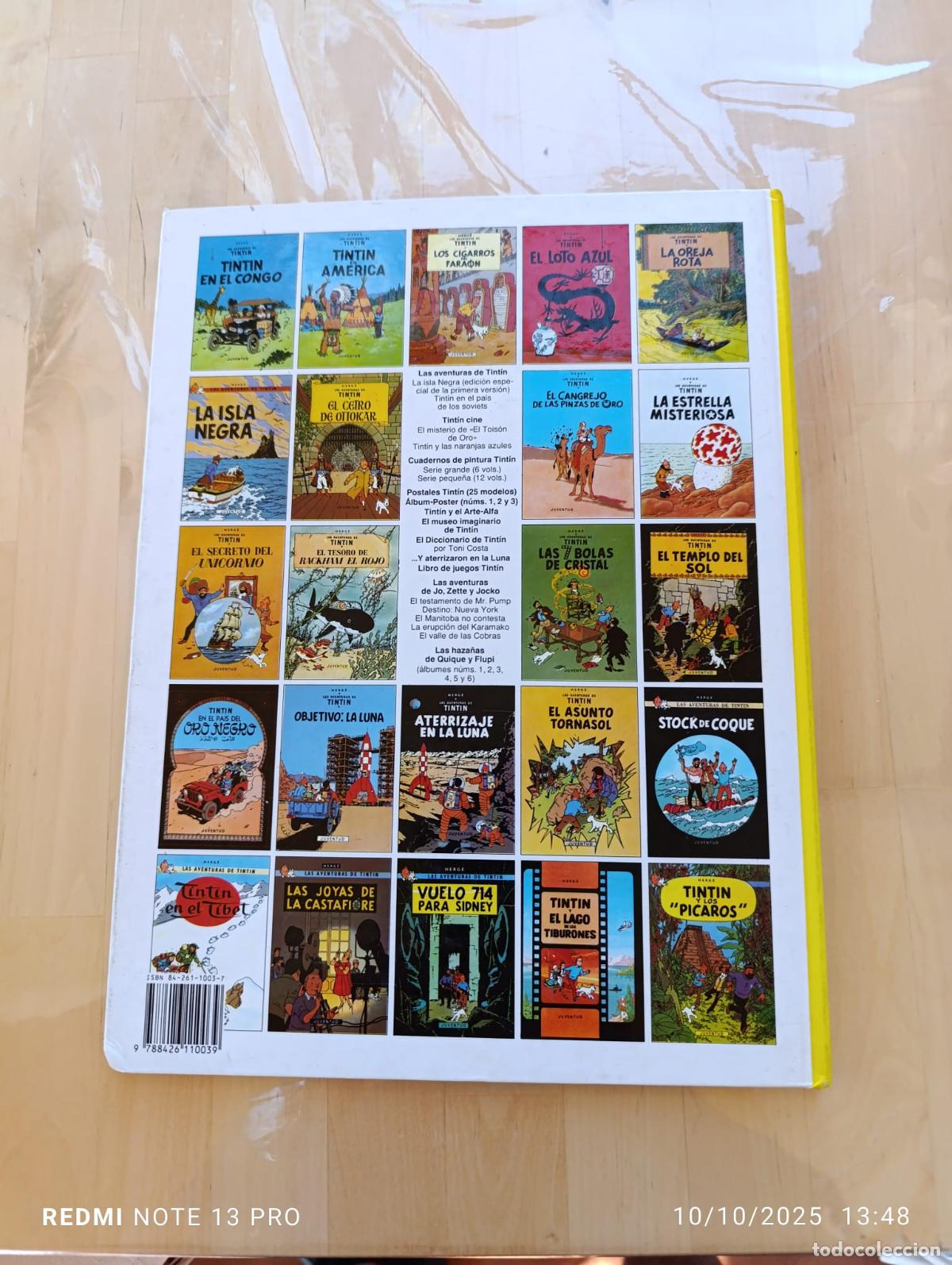 Tebeos: LAS AVENTURAS DE TINTIN.HERGE. - Foto 2