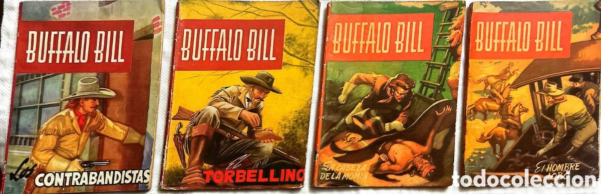 Tebeos: B&uacute;falo Bill completa, 10 n&uacute;meros a&ntilde;o 1954 - Foto 2