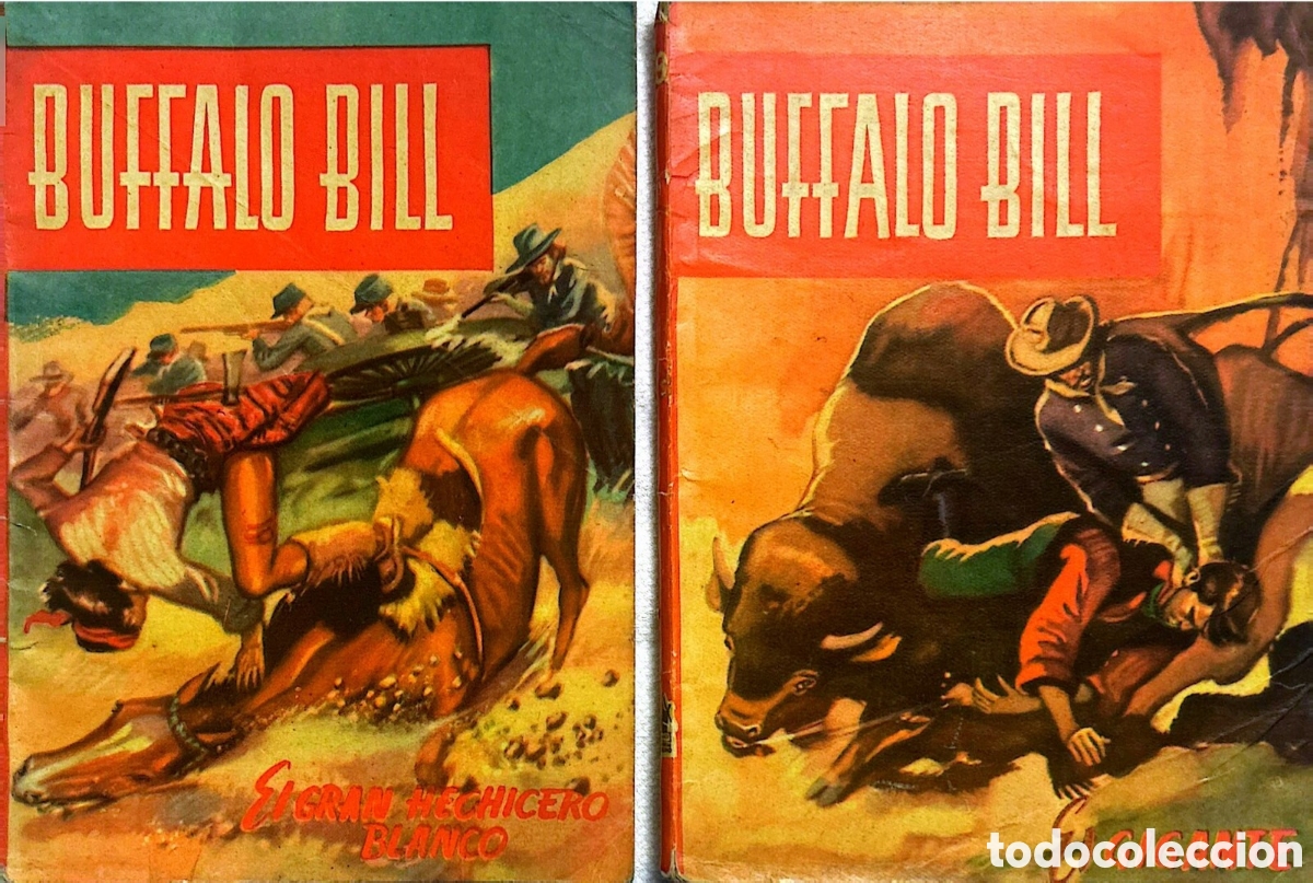 Tebeos: B&uacute;falo Bill completa, 10 n&uacute;meros a&ntilde;o 1954 - Foto 3