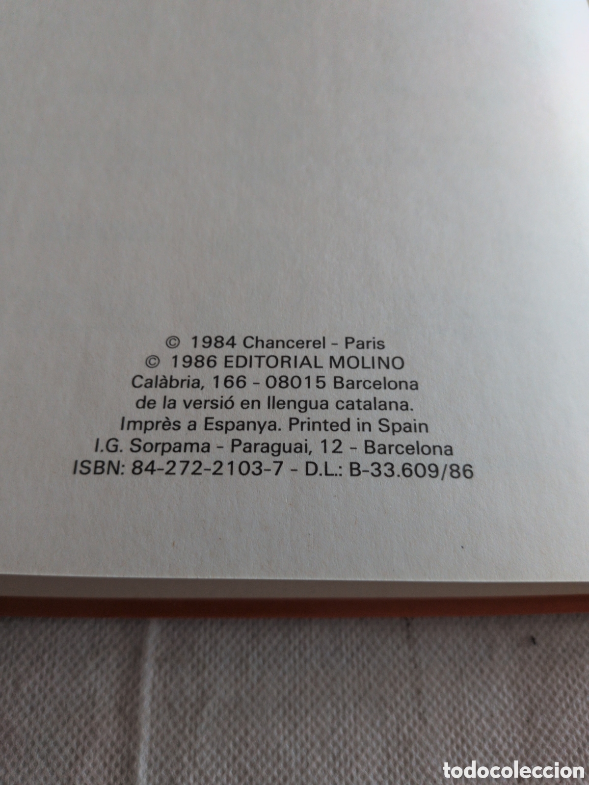 Tebeos: Tennis. 1986. Editorial Molino. - Foto 2