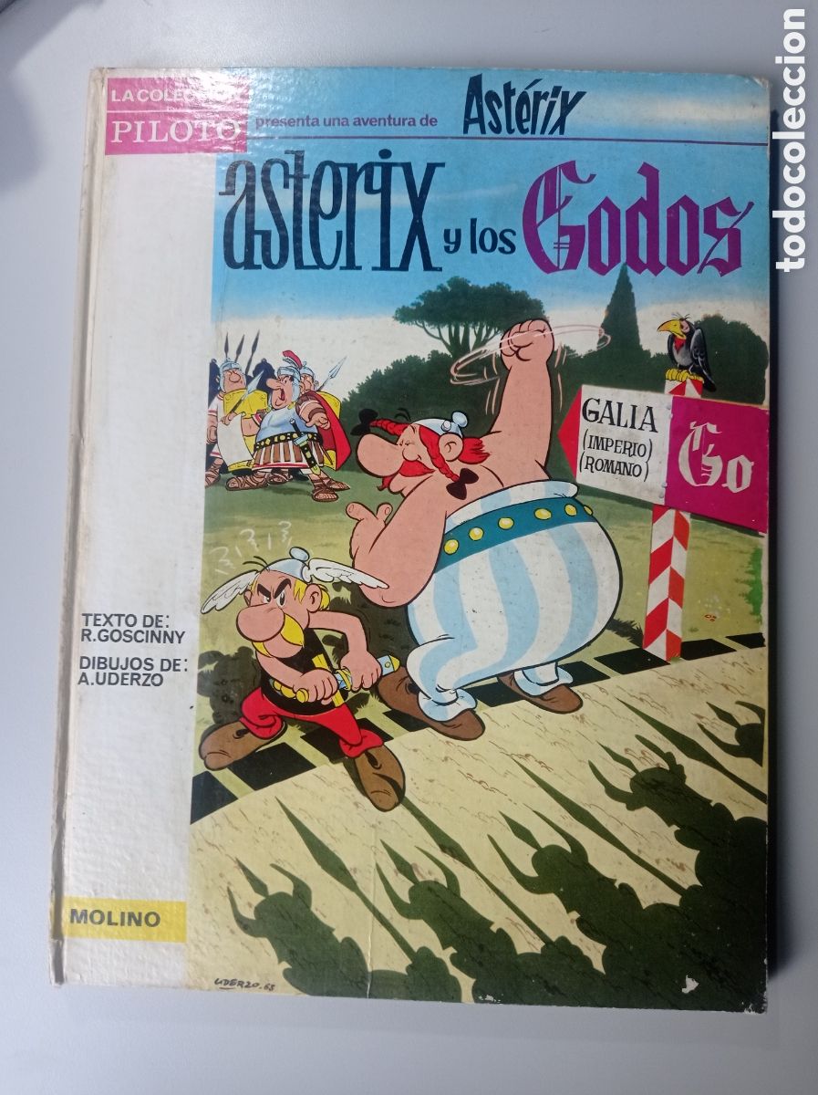 Tebeos: AST&Eacute;RIX Y LOS GODOS.. COLECCI&Oacute;N PILOTO. EDICIONES MOLINO. 1966.