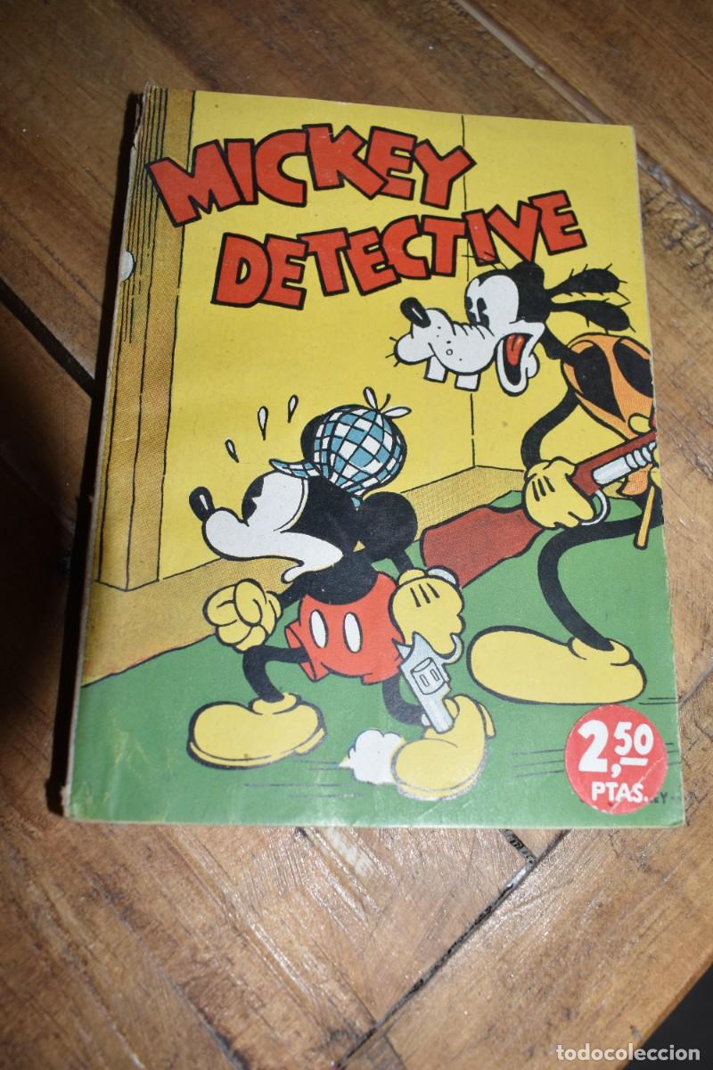 Comics: MICKEY DETECTIVE. WALT DISNEY. EDITORIAL MOLINO 1934. ORIGINAL. MUY BUEN ESTADO