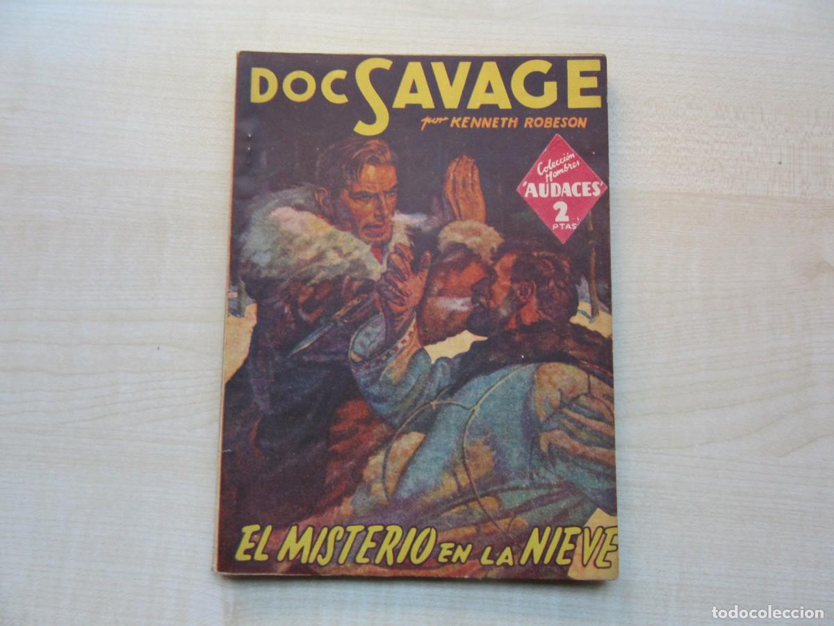 Livros de Banda Desenhada: Doc Savage El misterio de la nieve de Kennet Robeson Editorial Molino 1942