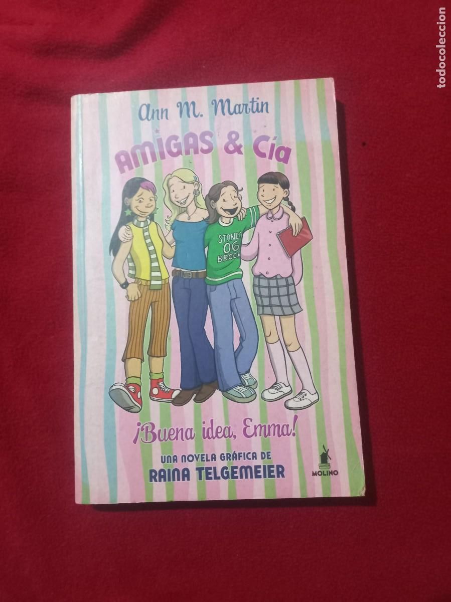 Tebeos: AMIGAS & CIA - BUENA IDEA EMMA - ANN M. MARTIN - TOMO RUSTICA
