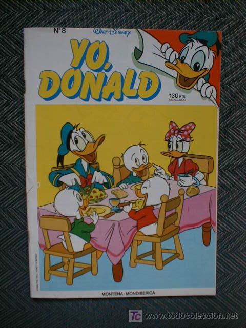 Tebeos: YO DONALD N&ordm; 8 MONTENA 1986 - Foto 1
