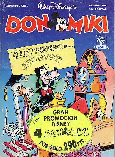 Tebeos: DON MIKI n&ordm; 649 - ED. PRIMAVERA 1989 - Foto 1