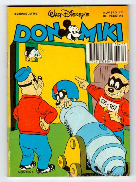 Tebeos: DON MIKI N&ordm; 420 - MONTENA (1985) - Foto 1