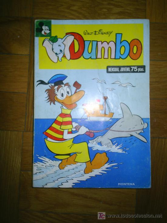 Tebeos: M69 DUMBO NUMERO 16 CON ANUNCIO DE BARRIGUITAS - Foto 1