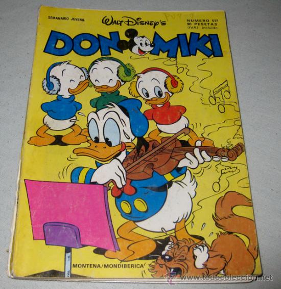 Tebeos: ANTIGUO TEBEO DON MIKI - NUMERO 517 - Foto 1