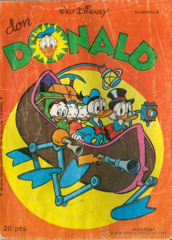 Tebeos: DON DONALD N&ordm; 4 - MONTENA - Foto 1