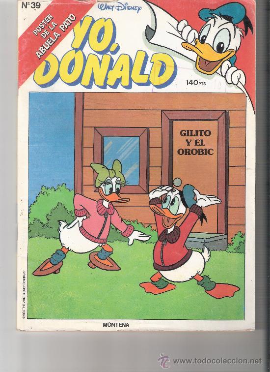 Tebeos: YO, DONALD N&ordm; 39-MONTENA - Foto 1