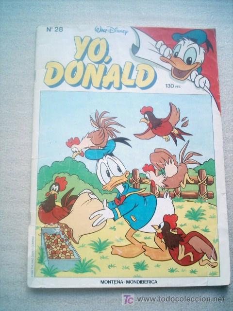 Tebeos: YO DONALD N&ordm; 28 MONTENA 1986 - Foto 1
