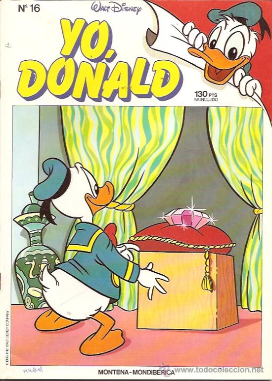 Tebeos: YO DONALD N&ordm; 16 DISNEY MONTENA - Foto 1