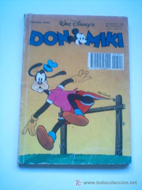 Tebeos: DON MIKI N&ordm; 502 MONTENA 1986 - Foto 1