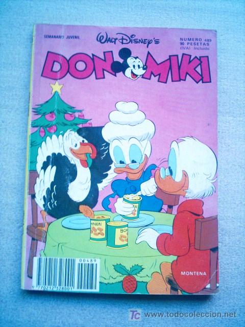Tebeos: DON MIKI N&ordm; 489 MONTENA 1986 - Foto 1