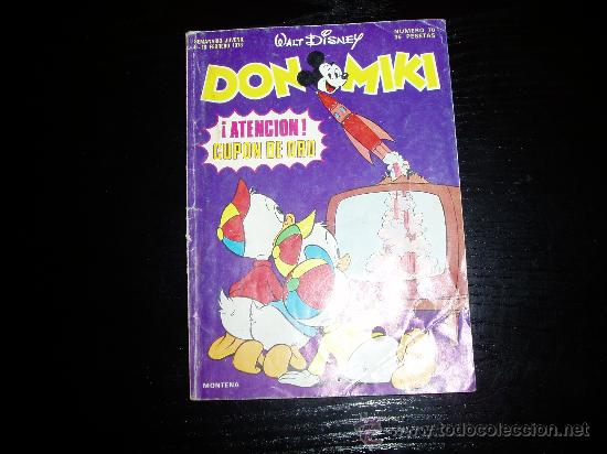 Tebeos: DON MIKI  N&ordm; 70.  MONTENA. - Foto 1