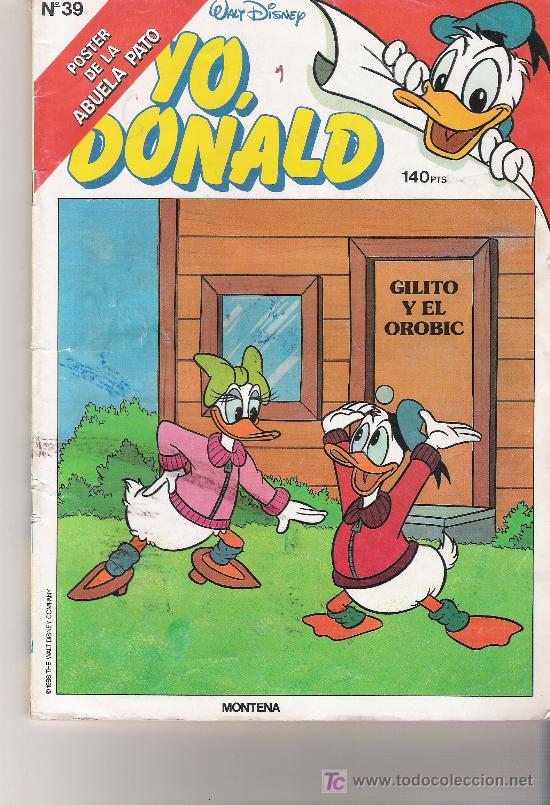 Tebeos: YO, DONALD N&ordm; 39 - MONTENA - Foto 1