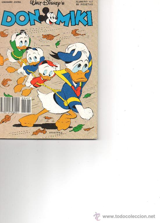Tebeos: DON MIKI    N&ordm; 437   DE MONTENA - Foto 1