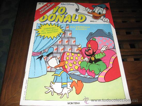 Tebeos: Yo donald - n&uacute;mero 41 - Montena - Foto 1
