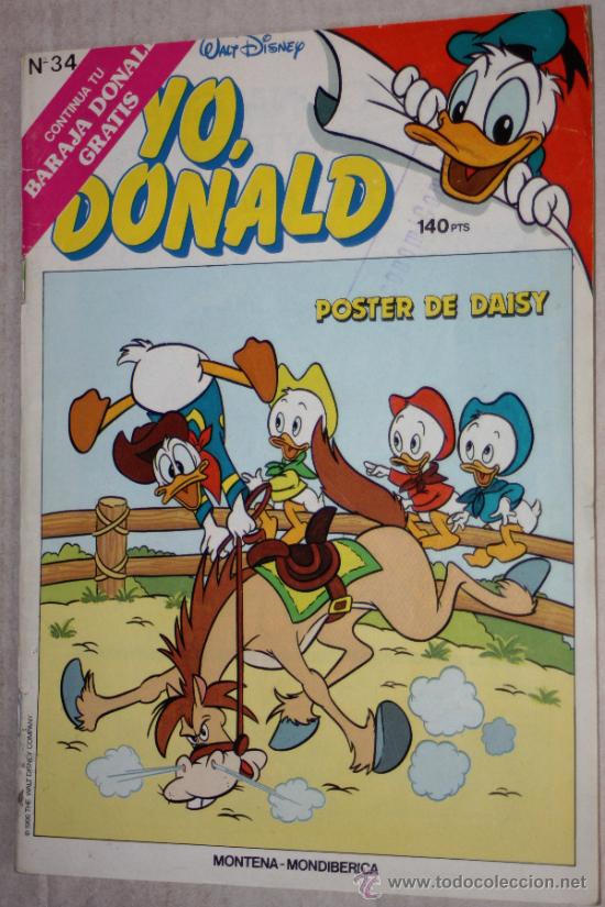 Tebeos: YO , DONALD n&ordm; 34 : (MONTENA) - Foto 1