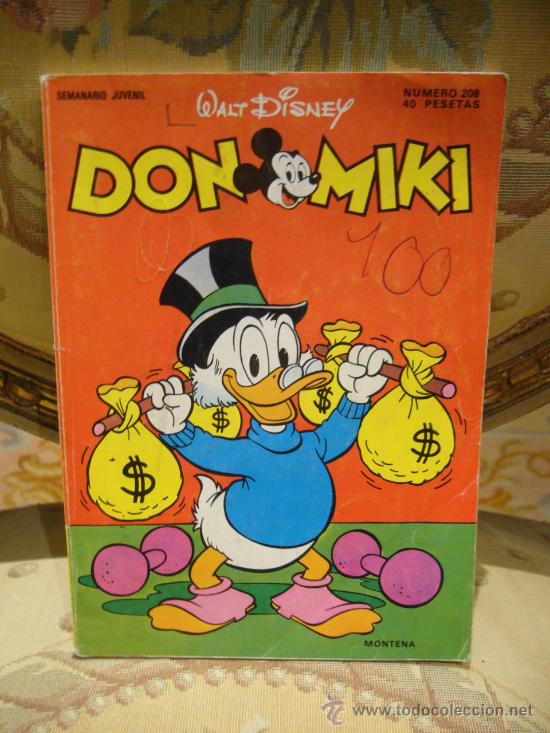 Tebeos: DON MIKI N&ordm; 208. MONTENA 1.980. - Foto 1