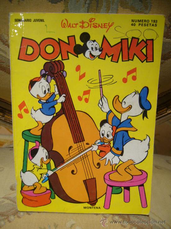Tebeos: DON MIKI N&ordm; 193. MONTENA 1.980. - Foto 1