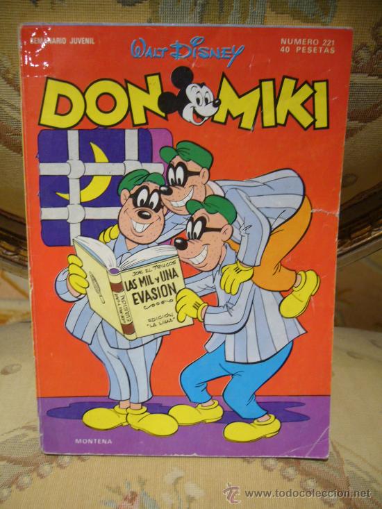 Tebeos: DON MIKI N&ordm; 221. MONTENA 1.980. - Foto 1