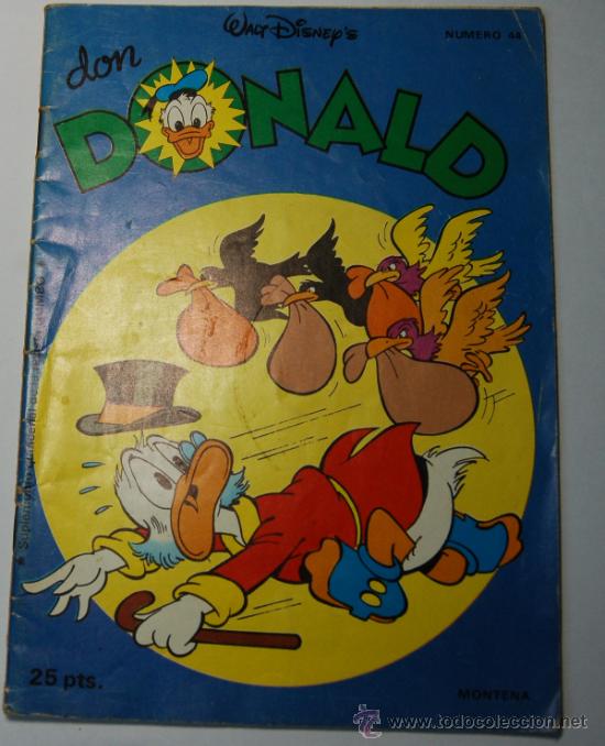 Tebeos: DON DONALD N&ordm; 44. EDICIONES MONTENA. . - Foto 1