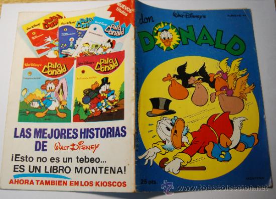 Tebeos: DON DONALD N&ordm; 44. EDICIONES MONTENA. . - Foto 2