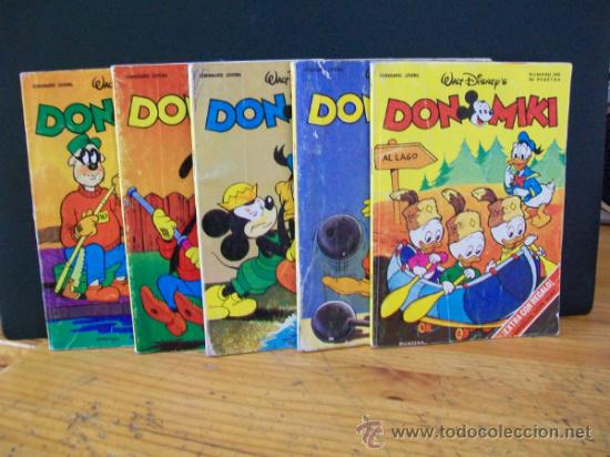 Tebeos: DON MIKI, de Disney- Montena. 5 comics del 1976 - Foto 1