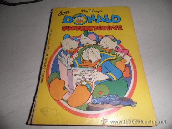 Tebeos: DON DONALD SUPERDETECTIVE N&ordm; 2 MONTENA - Foto 1