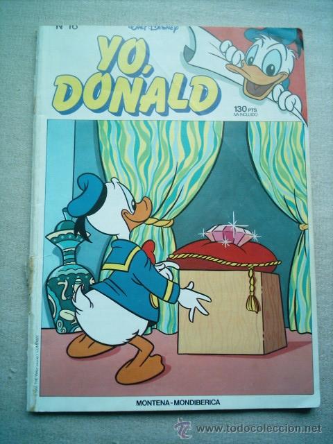 Tebeos: YO DONALD N&ordm; 16 MONTENA 1986 - Foto 1