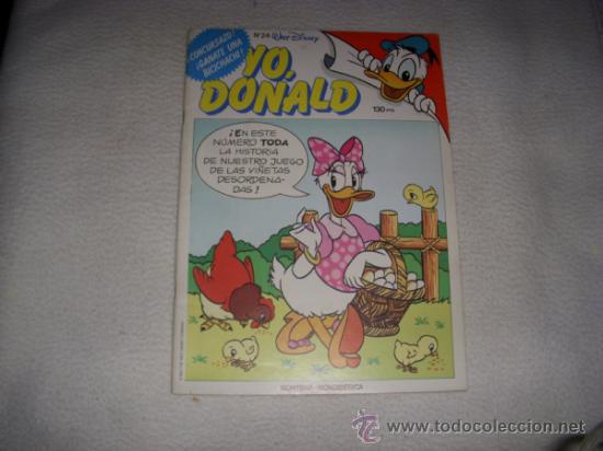 Tebeos: YO, DONALD N&ordm; 24, EDITORIAL MONTENA - Foto 1