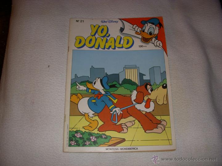 Tebeos: YO, DONALD N&ordm; 21, EDITORIAL MONTENA - Foto 1