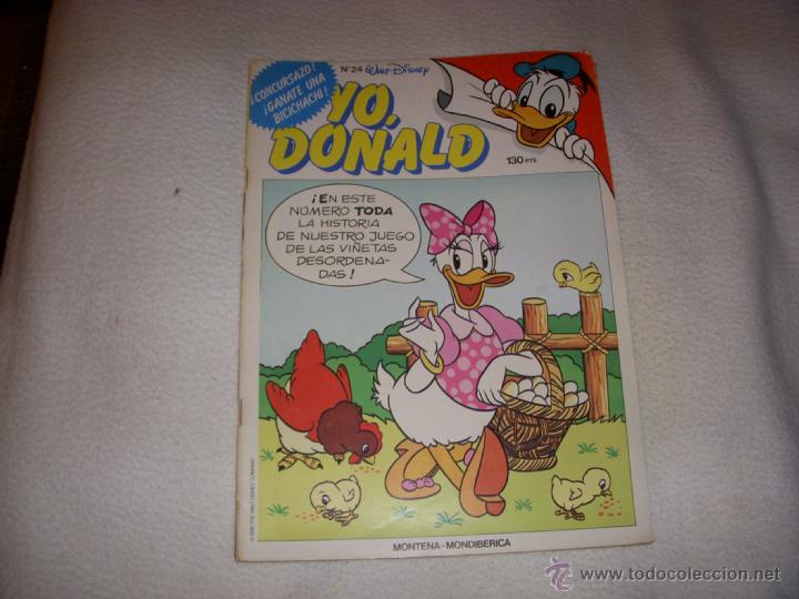 Tebeos: YO, DONALD N&ordm; 24, EDITORIAL MONTENA - Foto 1